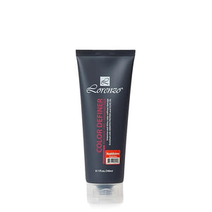 L Lorenzo Color Definer Cellophane 8.11fl.oz/240ml | Peroxide &amp Ammonia Free | Glossy hair Brilliant color without Damaged Hair | Stain Remover Inside (Reddisimo 240ml / 8.11Fl.Oz)