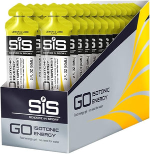 SiS GO Isotonic Energy Gel 60ml 30 Pack - Lemon &amp; Lime