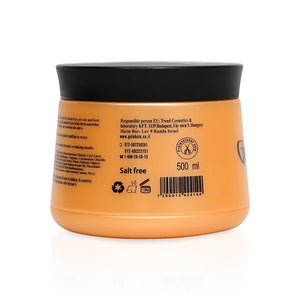 Gotukola Keratin Hair Mask for Dry Damaged Hair ? Deep Conditioner Treatment with Coconut Oil Shea Butter &amp Herbal Extracts ? Sulfate Free Frizz Control Color Safe Hair Repair Mask 500 ml