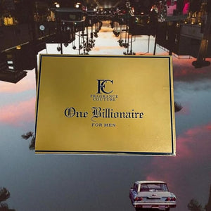 Fragrance Couture One Billionaire For Men - Luxury Cologne Gift Set with Premium Gold Box