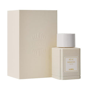 Ajmal Oud Marquis R?ve Mimosa Eau de Parfum for Women ? 3.4 fl oz / 100 ml | Luxury Premium Floral Musk Perfume | Long Lasting French Fragrance | Made in France &amp Crafted in Dubai | Exclusive for
