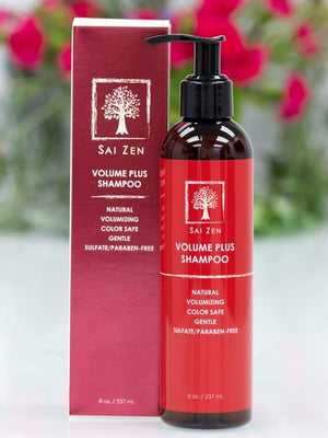 Volume Plus Shampoo | Anti-Thinning and Volumizing Formula | Made in USA |Sulfate and Paraben Free | All Hair Types 8 oz.