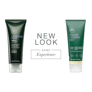 Tea Tree Lavender Mint Taming Cream Rich Hair Styling Cream For Coarse Curly + Dry Hair 3.4 fl. oz.