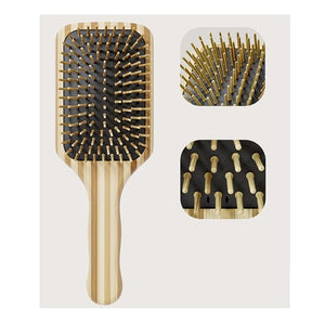 Women Massage Hairbrush Hair Combs Air Cushion Hair Combs Bamboo Scalp Massagers Hair Brushes