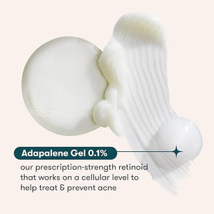 Proactiv MD 3-Step Routine Ultra-Gentle Face Cleanser 0.1% Adapalene Gel Treatment Ultra-Hydrating Moisturizer 30-Day Acne Treatment Kit