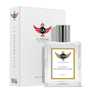 CA Perfume Impression of Millionaire Elixir For Men Replica Fragrance Dupes Eau de Parfum Spray Bottle 3.4 Fl Oz/100ml-X1