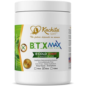 Kachita Spell Hair Treatment Rejuvenates Dry/Damaged Hair Reduces Frizz Provides Deep Hydration Volume Control and Smoothness Formaldehyde-free Max Formula (32 floz 32.00 Fl Oz)