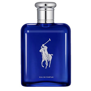 RALPH LAUREN FRAGRANCES Polo Blue - Eau de Parfum - Men's Cologne - Aquatic &amp Fresh - With Citrus Bergamot and Vetiver - Medium Intensity - 4.2 Fl Oz