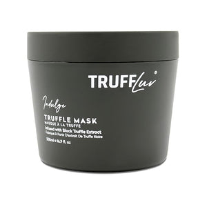 TruffLuv | Indulge Collection Truffle Mask Infused with Black Truffle Extract Hydrating and Strengthening Hair Mask Anti-Aging &amp Enhances Shine Paraben Free Sulfate Free 16.9 Fl Oz