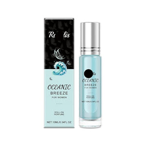 Ocean Fresh Rollerball Perfume - Natural &amp Long-Lasting Scent Refreshing &amp Gentle For Daily Use Ideal For Couples' Dates Portable &amp Easy To Carry(2PCS)