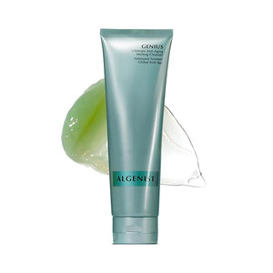 Algenist GENIUS Ultimate Anti-Aging Melting Facial Cleanser - Milky Cleanser + Makeup Remover with Avocado Oil Alguronic Acid and Microalgae Oil - Nourishes Skin + Improves Radiance (5 oz)