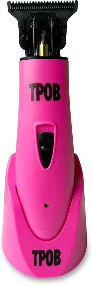 TPOB Ghost X Beard Trimmer Hair Clippers for Men Professional Hair Trimmer T-Blade Trimmer Cordless Rechargeable Edgers Clippers Electric Beard Trimmer Shaver (Ghost X Candy)