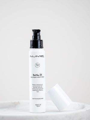 ReNu21 Nano Repair Leave In Mask | Leave-In Repair Hair Mask Treatment to Repair Dry or Damaged Hair | Hair Growth for Thinning &amp Split Ends