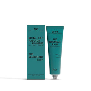 AKT Deodorant Balm 1.7 Fl Oz Natural Deodorant for Men and Women Award-Winning Multi-use Cream Deo Without Aluminum Sc.04 Halcyon Summers Plastic Free All Genders