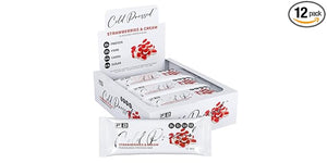 Fibre Boost Cold Pressed Strawberries and Cream flavoured Protein Bar