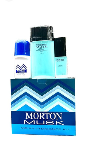 MORTON MUSK MEN¡¯S FRAGANCE KIT BLUE BOX