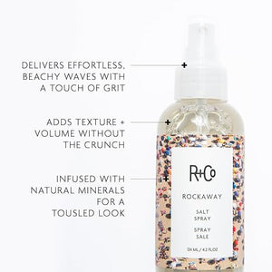 R+Co Rockaway Salt Spray Adds Volume and Hair Texture