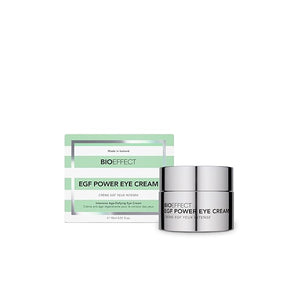 Bioeffect EGF Power Eye Cream with Barley Epidermal Growth Factor Bakuchiol &amp Niacinamide Anti-Aging Under-Eye Moisturizer for Collagen Wrinkles Puffiness &amp Dark Circles