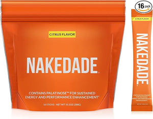 Nakedade Citrus ? Performance Enhancing Sports Drink Powder - Electrolyte Powder ? No GMOs or Artificial Sweeteners Gluten-Free Soy-Free Dairy-Free ?