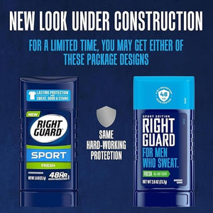 Right Guard Sport Antiperspirant Fresh 2.6 oz (Pack Of 6)