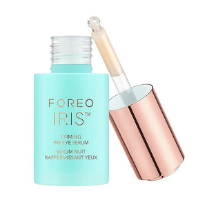Foreo IRIS Firming PM Eye Serum - Retinol - Mushroom Extract - Vitamin E - Bakuchiol - Travel size Treatment Products - Dark Circles &amp Bags - Fragrance Free - All Skin Types - 0.5 oz