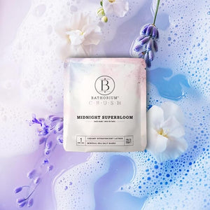 Bathorium Crush 8-Pack Signature Discovery Set Luxury Bath Soaks Dead Sea Salt Epsom Salt pH Balanced for Women Gift Set Each Soak is 4 oz