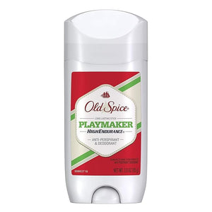 Old Spice High Endurance Invisible Solid Playmaker Anti-perspirant and Deodorant 3-Ounce (Pack of 3)