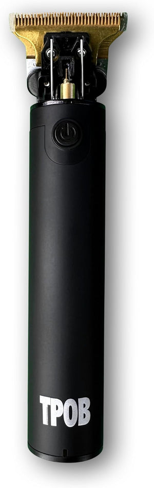 TPOB Ghost Beard Trimmer Hair Clippers for Men Professional Hair Trimmer Zero Gapped T-Blade Trimmer Cordless Rechargeable Edgers Clippers Electric Beard Trimmer Shaver (Ghost Blackout)