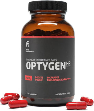 FIRST ENDURANCE OptygenHP - Premium Endurance Supplement | Boost Power | Increase Performance and Endurance | Improves Oxygen Utilization| 120 Capsules