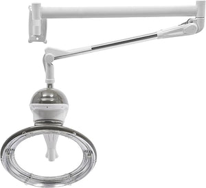 Wall Mount Hair Processing Machine 950W - 360¡Æ Rotating Heating System with Adjustable Arm 104-140¡ÆF &amp 60 Min Timer for Perming Coloring Treatment in Salon &amp Home Use (Grey)