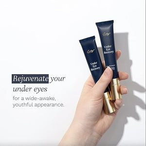 City Beauty Under Eye Recovery - Anti-Aging Eye Cream - Smooth &amp Brighten - Natural Formula with Peptides - Solution For Dark Circles &amp Wrinkles - Clean &amp Cruelty-Free Skin Care