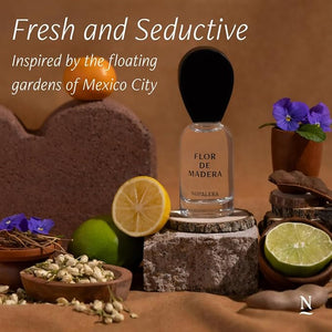 Nopalera Flor de Madera Eau de Parfum - Clean Fragrance for Women and Men - Bright Tamarind and Mexican Citrus Blend Long-Lasting Free From Artificial Ingredients 50ML