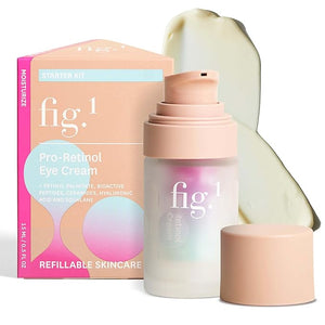 Fig.1 Pro Retinol Eye Cream | Anti Aging For Wrinkles And Fine Lines | Hydrating Under Eye Cream For Dark Circles And Puffiness | Moisturizer For Women &amp; Men | 15ml / 0.5 fl oz