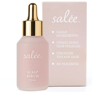 Salee- Dry Scalp Serum Nourishing &amp; Moisturizing| Biotin, Caffeine For Thinning Hair, Reduce Shedding, Hydrate, Stimulate+ Hyaluronic Acid