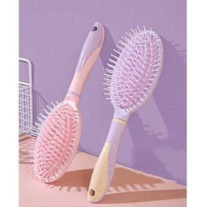 Massage Hairbrush Women Hair Brushes Air Cushion Hair Combs Massage Tools Hair Combs Hair Care Scalp Massagers (Color : Purple)