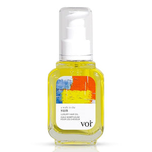 Voir Haircare Luxury Hair Oil - Deep Hydration for Dry Damaged Hair - Smooths Frizz Adds Shine &amp Locks in Moisture - Lightweight with Rosehip Sunflower &amp Jojoba Oils Mood-Enhancing Scent (