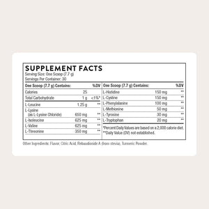 THORNE - Amino Complex - Clinically-Validated EAA and BCAA Powder for Pre or Post-Workout - Promotes Lean Muscle Mass &amp; Exercise Recovery* - NSF Certified for Sport - 30 Servings - 8.1 Oz - Lemon