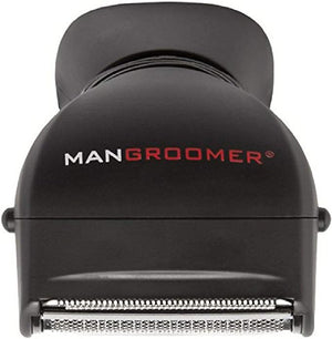 MANGROOMER Back Hair Shaver Replacement Complete Attachment Head with Shock Absorber Neck and Smooth Shaving Foil
