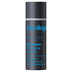 Geologie Anti-Aging Eye Cream | Helps Visible Signs of Aging | Reduce Fine Lines &amp Wrinkles | Retinol Caffeine Peptides Niacinamide &amp Hyaluronic Acid | Effective Formula For Men &amp Women