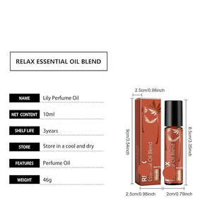 Chamomile Roll-On Perfume Oil - Refreshing &amp; Subtle Scent With Long-Lasting Fragrance(2PCS)