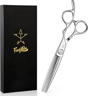High-end Professional Hair Thinning Scissors Hair Cutting Teeth Shears Barber Hairdressing Texturizing Scissor Extremely Very Sharp 6.25 Inch Stainless Steel Alloy For MenWomenSalon &amp Home