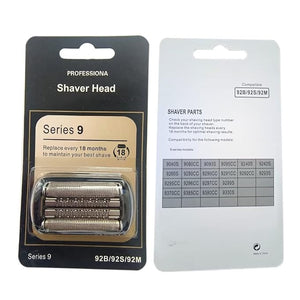2025 Updated Mens Electric Shaver Head Replacement Bra un Series 9Fits for All Series 9Replaces for 92B by XSPANDER