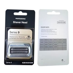 Precision Electric Shaver Head Replacement for Br-aun Part 92S 92M Compatible with Series 9 Electric Razors for Men by XSPANDER