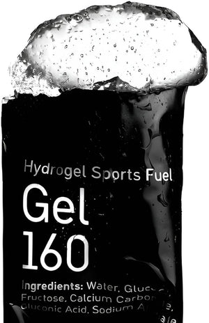 Maurten Gel 160 Energy Gel - 10-Pack of 65g - 40g Carbohydrates for Extended Endurance Sports - Stomach-Friendly Patented Hydrogel Technology for Endurance Athletes - Free of preservatives