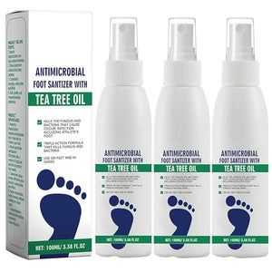 Antimicrobial Foot Spray with Tea Tree Oil Quick Antiperspirant to Remove Foot Odor and Refreshing and Comfortable (3)