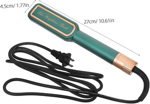 Hair Straightener for Women Ceramic Flat Iron Portable Styling Tool Adjustable Heat Easy to Use Black