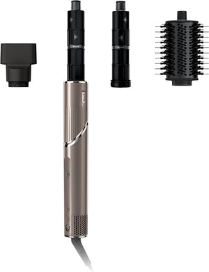 Shark FlexStyle Air Styling &amp Drying System Powerful Hair Blow Dryer &amp Multi-Styler with Auto-Wrap Curlers Oval Brush Concentrator Attachment Mocha HD431BR