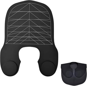 Barber Cape Hair Cutting Collar Waterproof Silicone Hair Dye Collar Barber Stylist Hair Cutting Pad Haircut Neck Wrap Salon Mats for Hair Stylist