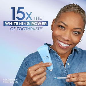 Crest 3DWhite Daily Whitening Serum Overnight Freshness, Leave-on Teeth Whitening Treatment