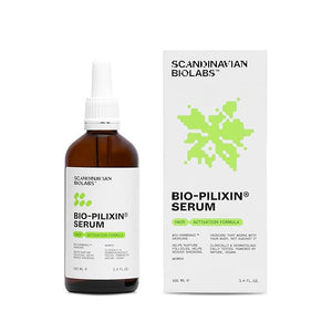 Scandinavian Biolabs Bio-Pilixin¢ç Serum For Women | Helps Reduce Hair Loss Due to Breakage Help Activates Hair Growth Stem Cell Technology Drug-Free Daily Use Clinically Tested 100 mL/ 3.4 Oz